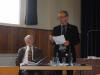 Schatzmeister Falk Kwaß verliest den Kassenbericht 2011